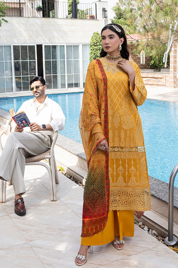 SAFINAZ - JK-19 - MUSTARD